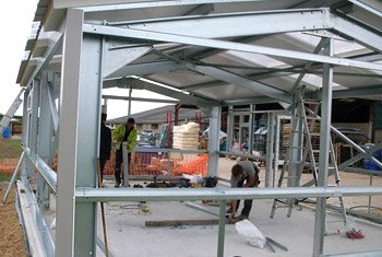 retail metal construction