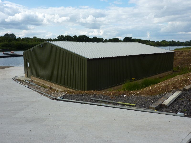 boat steel building